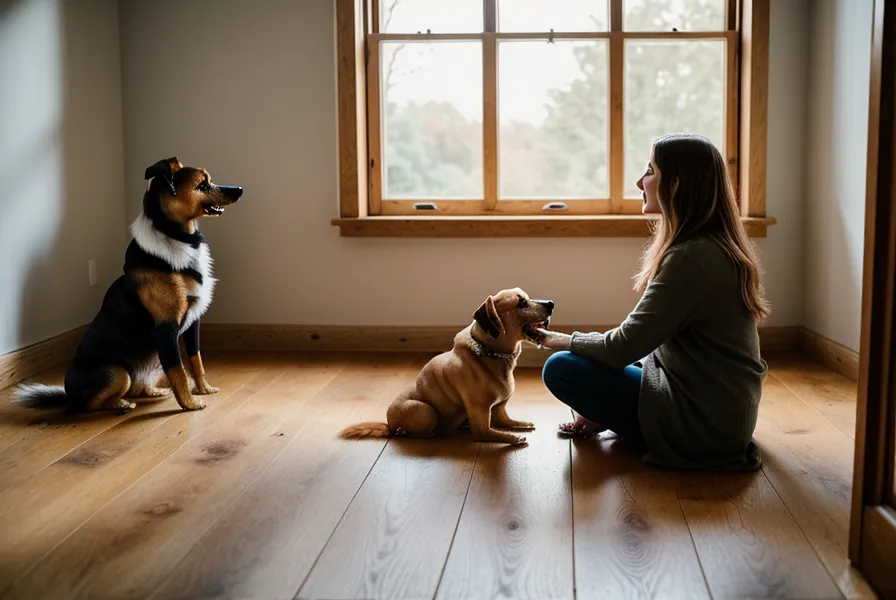 Gamelle et routine quotidienne adaptées pour le confort d'un chien senior