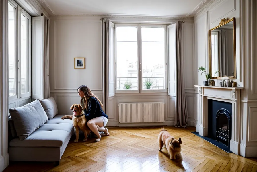 Jeu des gobelets pour stimuler mentalement un chien en appartement les jours de pluie