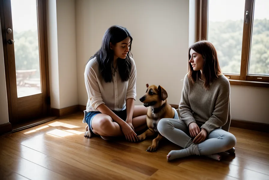 Chien buvant dans une gamelle pliable pendant une sortie estivale, un réflexe simple pour voyager avec son chien